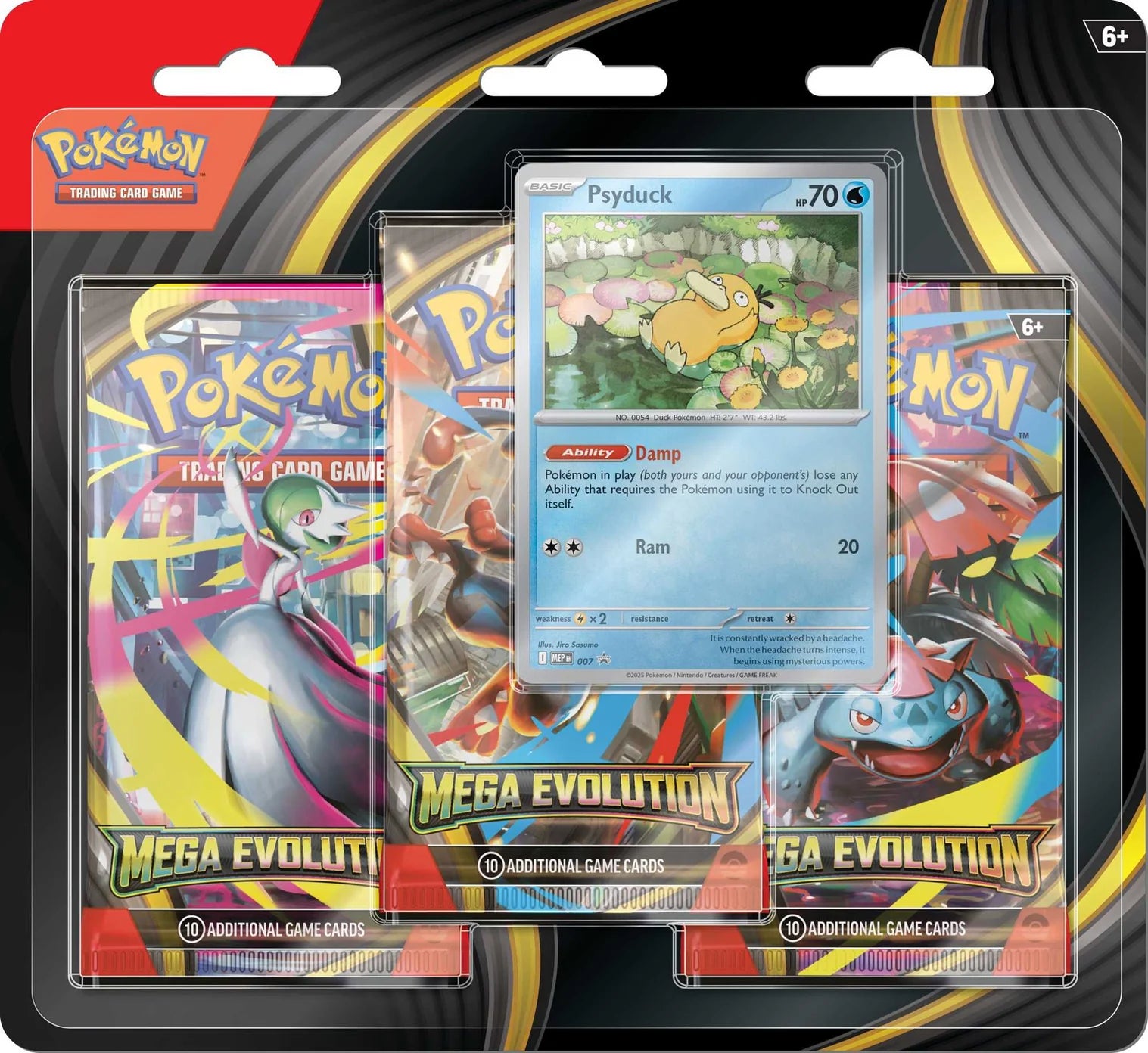 Mega Evolutions Triple Blisters