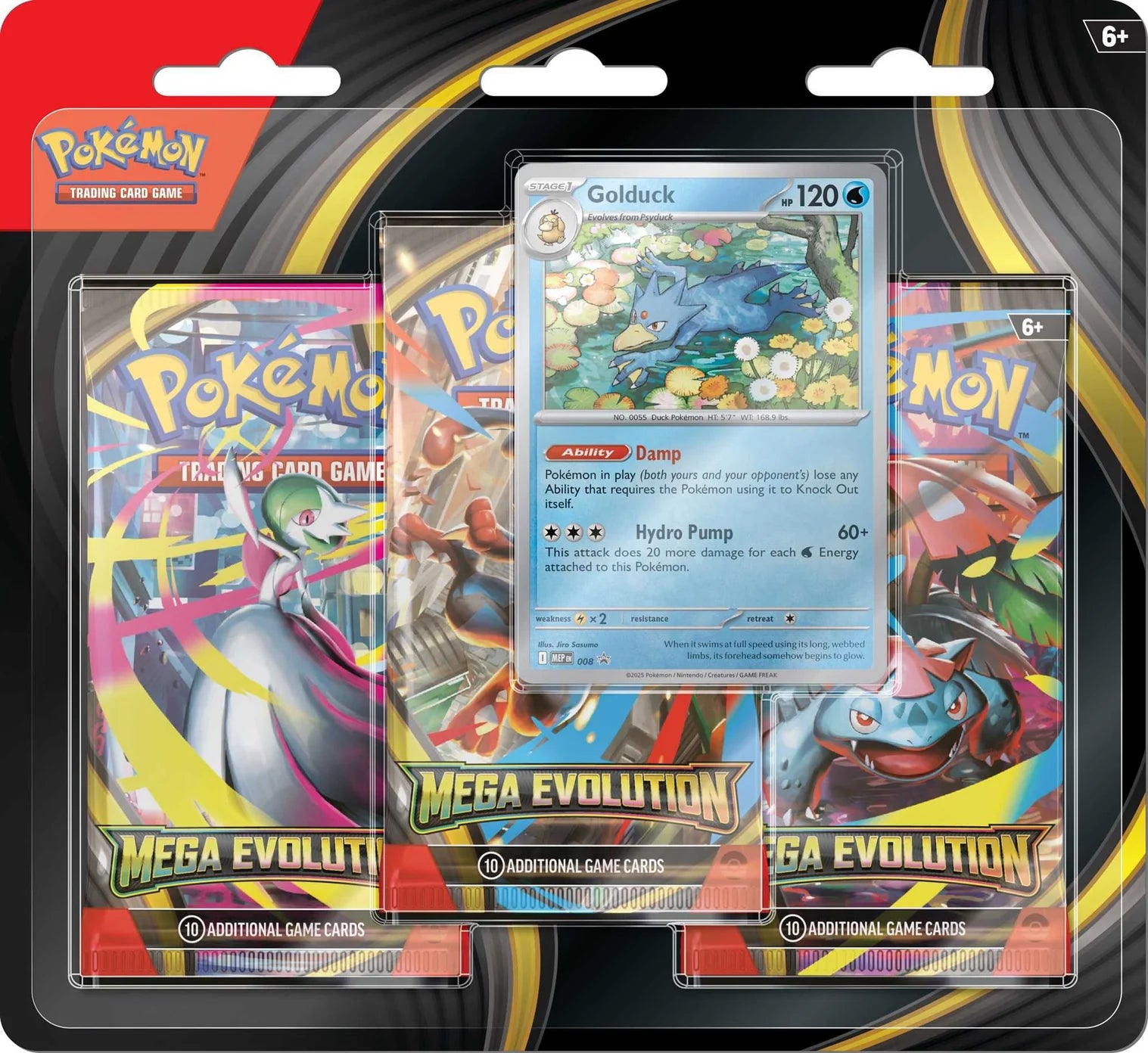 Mega Evolutions Triple Blisters
