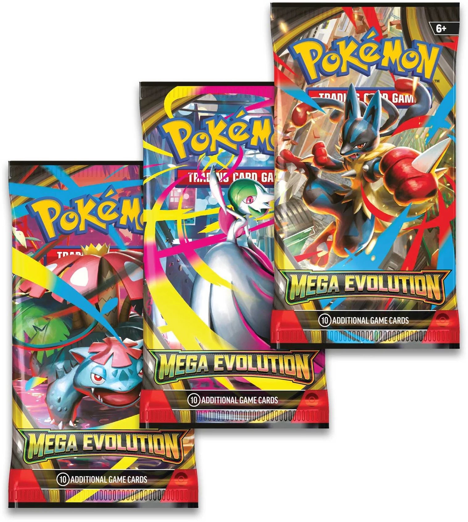 Mega Evolutions Triple Blisters